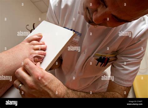 DIABETIC FOOT CARE Stock Photo - Alamy