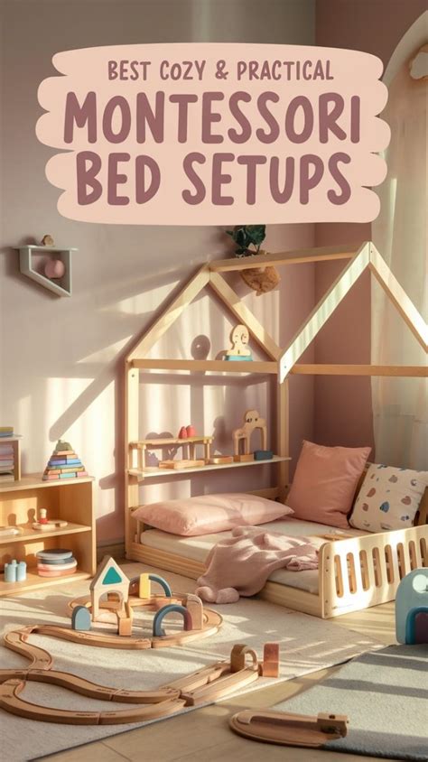 Stunning Montessori Bed Designs for a Peaceful and Organized Sleep