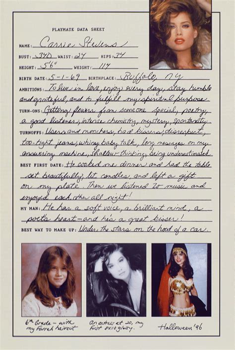 Carrie Stevens - Playmate of the Month June 1997 - Image Chest - Free