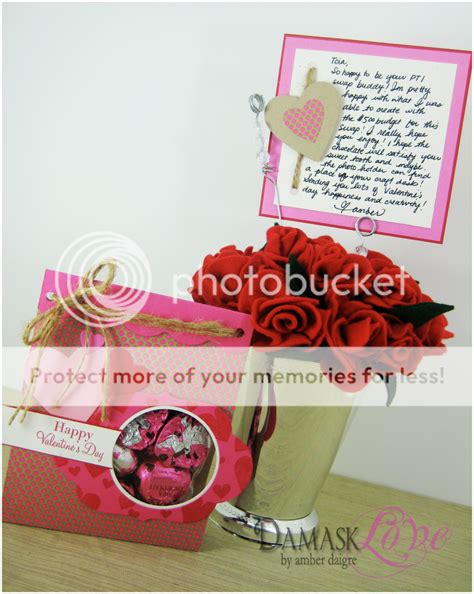 Valentine Day Project - DIY Felt Roses - Damask Love