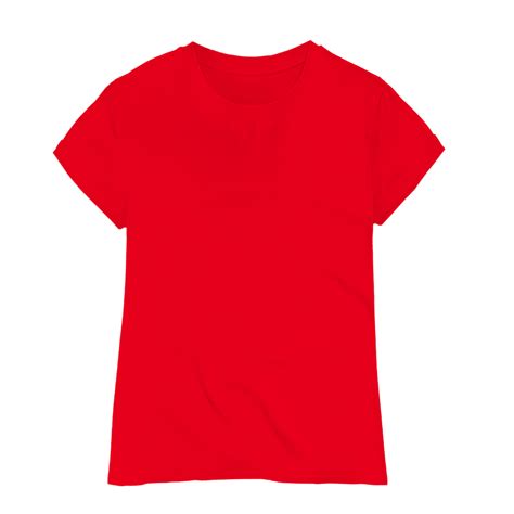 remera roja 21104654 PNG