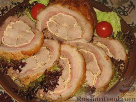 Рулеты мясные, рецепты на RussianFood.com: 313 рецепта мясных рулетов