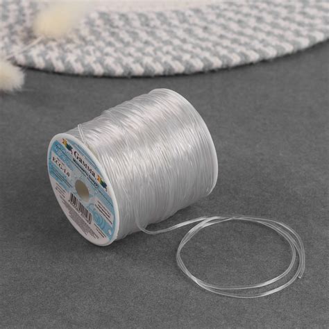 Шнур силиконовый, d = 1 мм, 50 м, цвет прозрачный, ECG-1.0 (7602282 ...