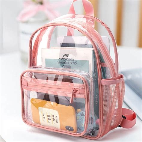 Mochila Transparente Feminina