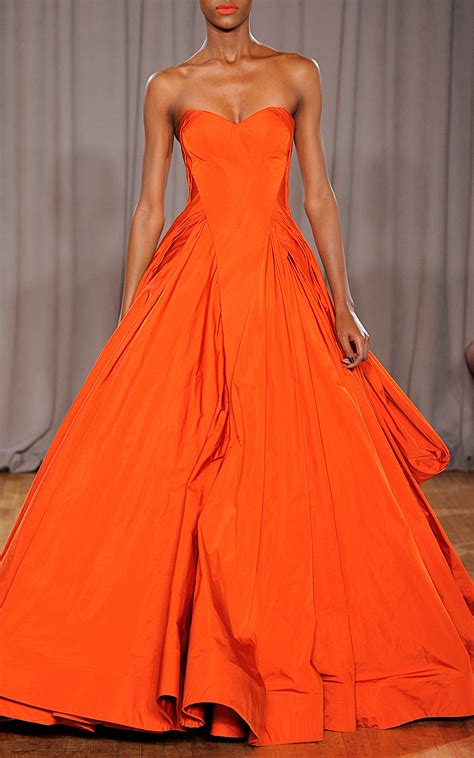 Tangerine Orange Gown at Roger Monday blog