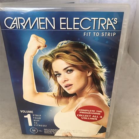 Carmen Electra - Fit To Strip : Vol 1 (DVD, 2004) Very Good Condition