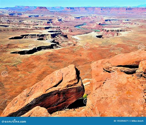 Island in the Sky, Canyonlands National Park. Editorial Photo - Image ...