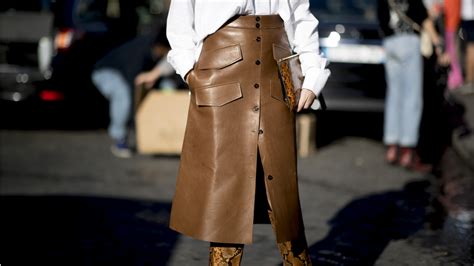 21 Leather Skirts That Will Cure Your Cold-Weather-Induced Wardrobe ...