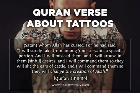 Are Tattoos Haram? - A Complete Guide • Muslimversity