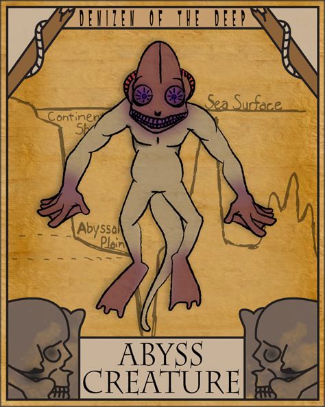 Field Guide to Literary Creatures: Abyss Creature