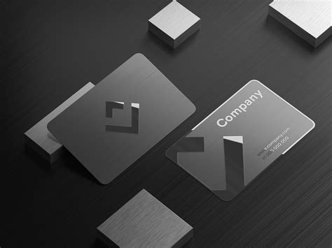 Metal Business Card Mockup | Product Mockups ~ Creative Market