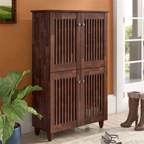 10 Best Shoe Cabinets With Doors - Foter