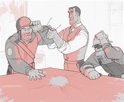 Pin by c r y s a t u r n - on ᄊ – 124 hp ! | Team fortress 2 medic ...