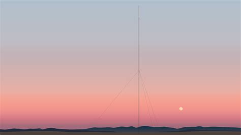 [OC] B67 TV Tower from movie Fall (2022), sunset version [3840x2160 ...