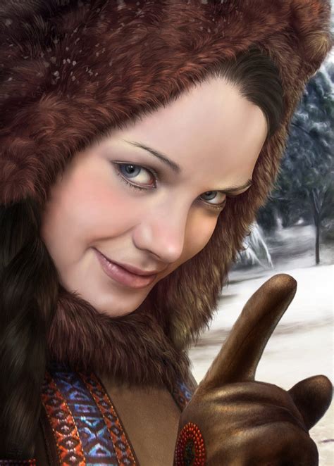 Digital Portraits of Woman
