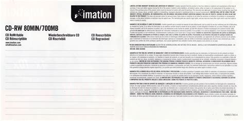 Imation (CD-R & CD-RW) | Gough's Tech Zone