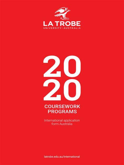 la trobe application form   travel visa university