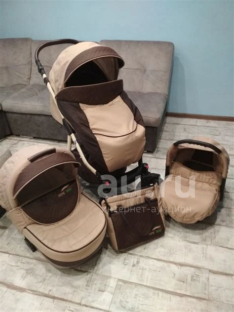 Коляска Verdi Pepe Eco 3 в 1 — купить в Зеленогорске. Состояние: Б/у ...