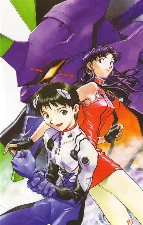 sadamoto yoshiyuki neon genesis evangelion eva 01 ikari shinji