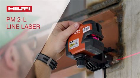 OVERVIEW of Hilti's PM 2-L compact line laser - YouTube