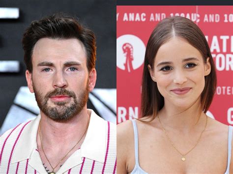 chris evans confirma relacion  alba baptista  divertido video