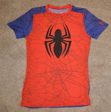 armour compression shirt spiderman