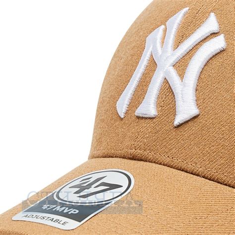 Бежевая кепка 47 Brand New York Yankees B-MVPSP17WBP-QLA | Стиляга