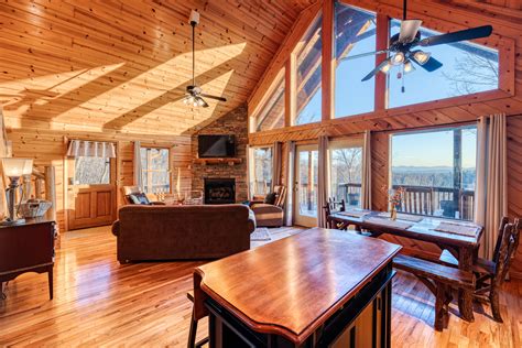 Murphy NC Cabins w/ Great Mountain Views + Hot tub | NC cabin.