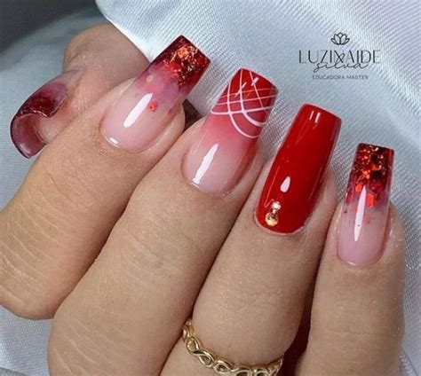 Fotos De Unhas Decoradas Em Vermelho - Unhas vermelhas = Paixão da mulherada! Dicas e galeria de fotos - UNHAS ...