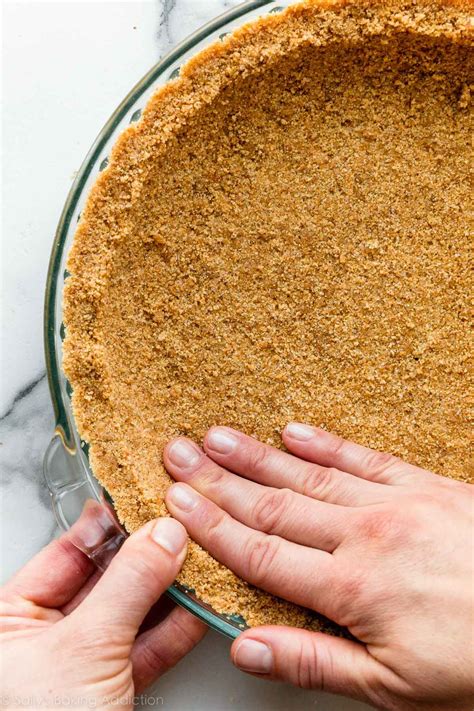 Perfect graham cracker crust video sally s baking addiction – Artofit