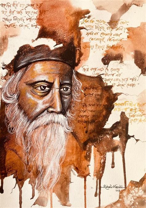 rabindranath tagore painting rabindranath tagore color pencil