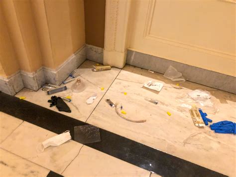 Photos: Damage inside the US Capitol