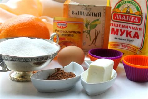 Апельсиновые мини-кексы - пошаговый рецепт приготовления с фото