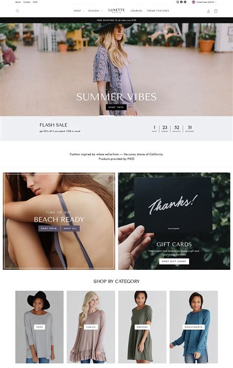 Shopify Themes and Templates