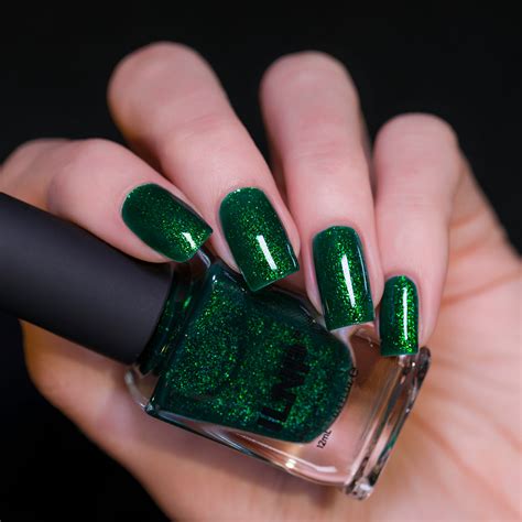 ILNP Good Fortune - Radiant Emerald Green Shimmer Nail Polish