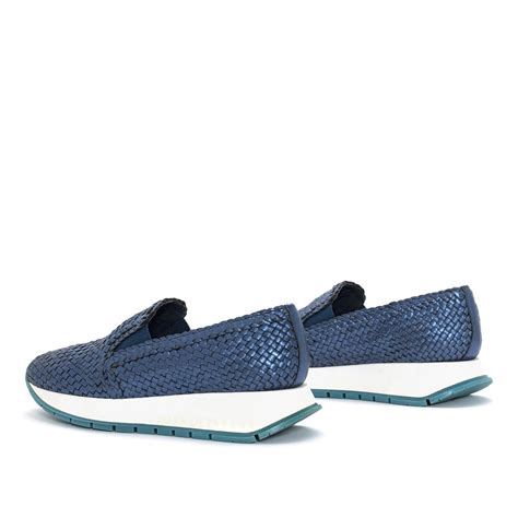 SLIP ON MANDY METAL METAL AZZURRO