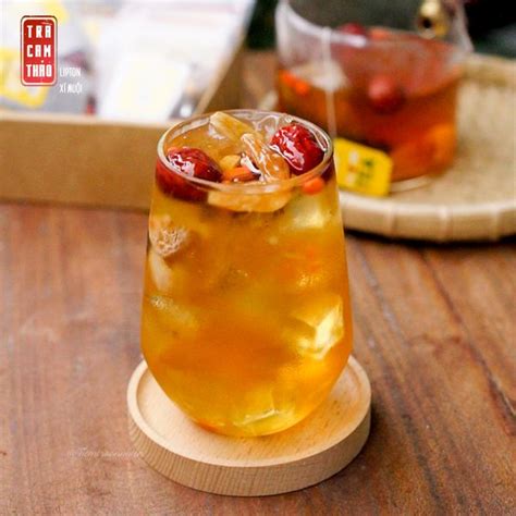 Trà Lipton Xí Muội - Tiệm Trà An Nhiên