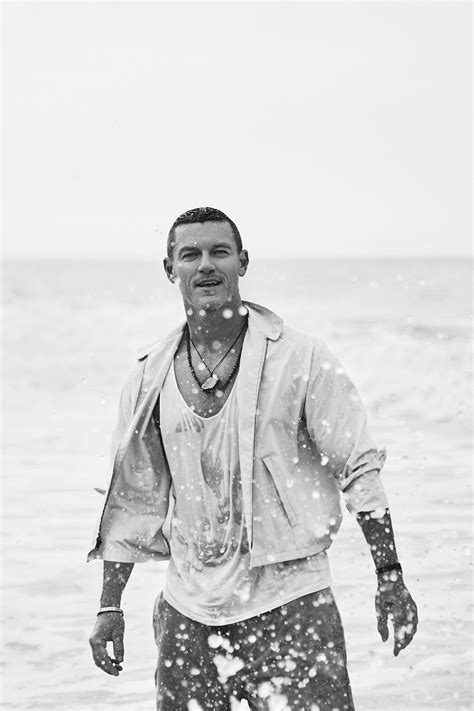 In Lockdown with Luke Evans [PHOTOS]
