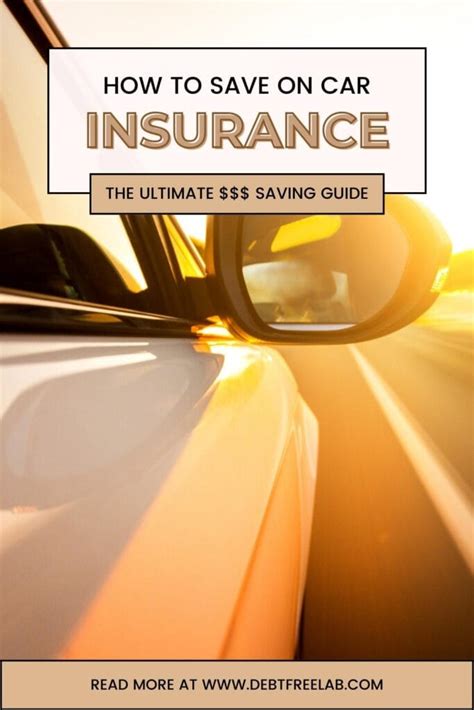 how to save money on your car insurance premiums