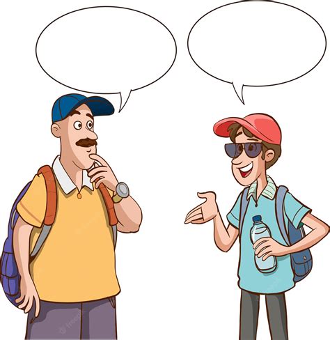 two people talking - Clip Art Library