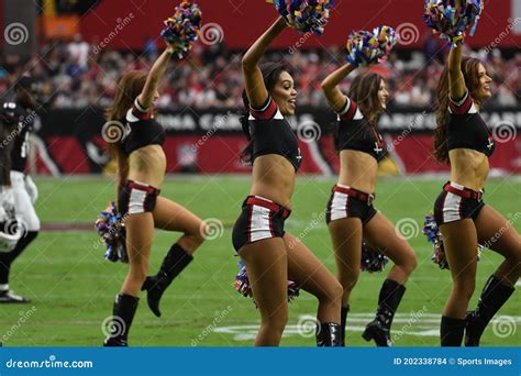 Arizona Cardinals Cheerleaders Editorial Stock Image - Image of fans ...