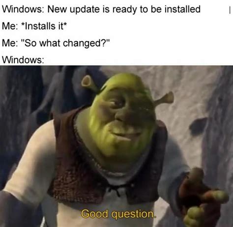 Windows update : r/meme