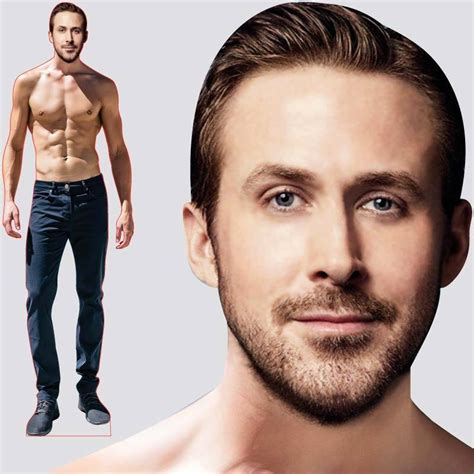 Ростовая фигура Райан Гослинг (Ryan Gosling) вид 6 (570х1800 мм ...