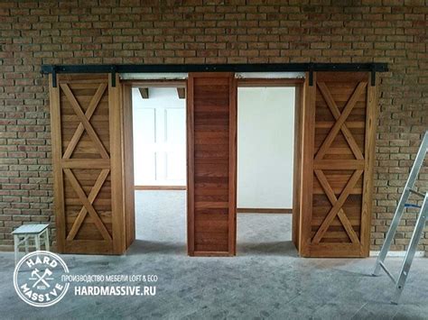 Двери Kurs - раздвижные межкомнатные двери из массива дерева
