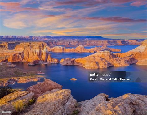 Above Lake Powell In Page Arizona Usa High-Res Stock Photo - Getty Images