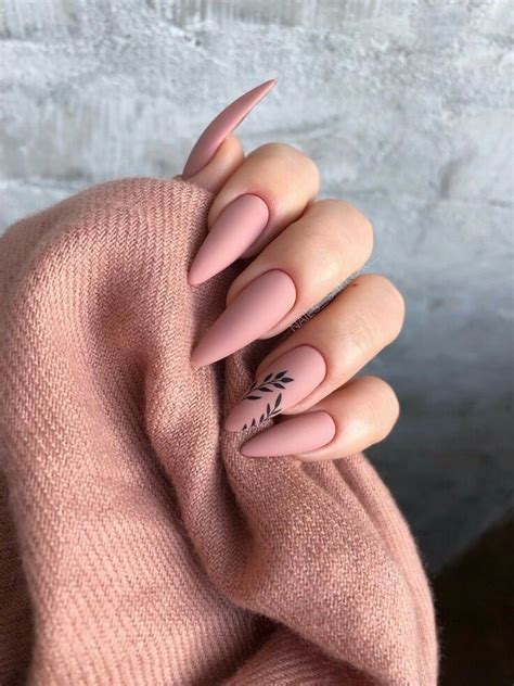 Se convierte en Persistencia Virgen uñas en color rosa palo Bonito ...
