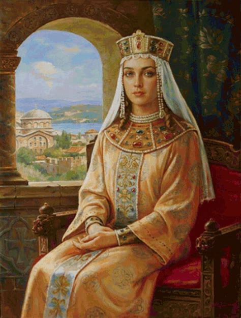 Схема вышивки «Царица» (№1637066) - Вышивка крестом