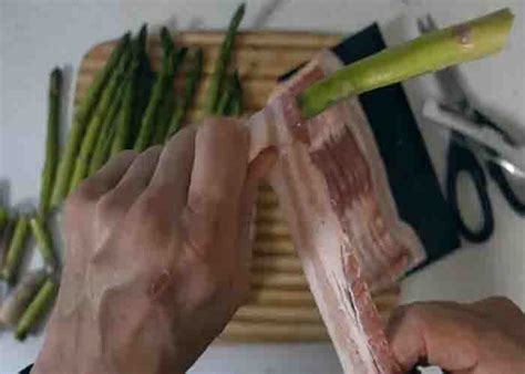 how to cook bacon wrapped asparagus