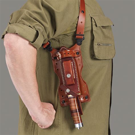 SHUKA (Shoulder Holster Universal Knife Accessory)