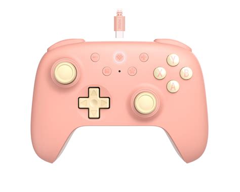 8Bitdo Ultimate 2C Wired Controller Hall Effect - Peach - MaxGaming.com